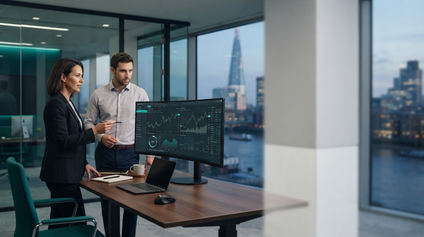 Fexenwick trading analytics terminal displaying real-time market data